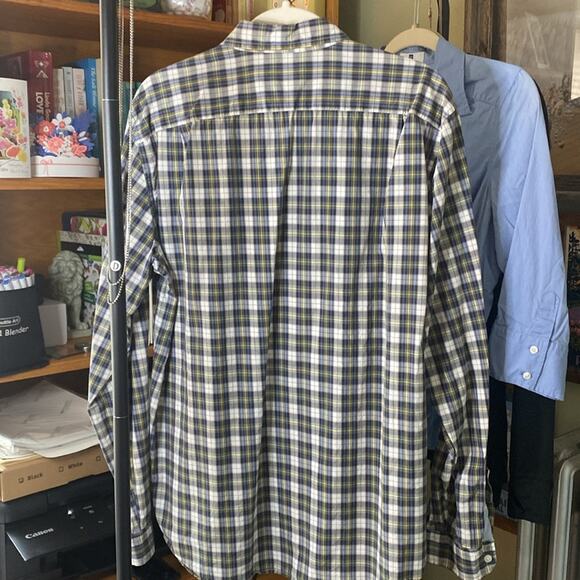 J CREW secret washed plaid button down shirt - Picture 3 of 5